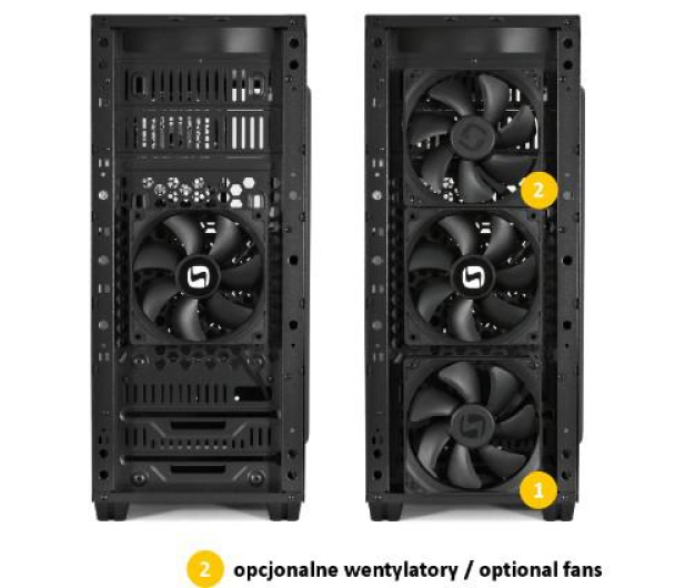 SilentiumPC Regnum RG1W Pure Black - 307518 - zdjęcie 8